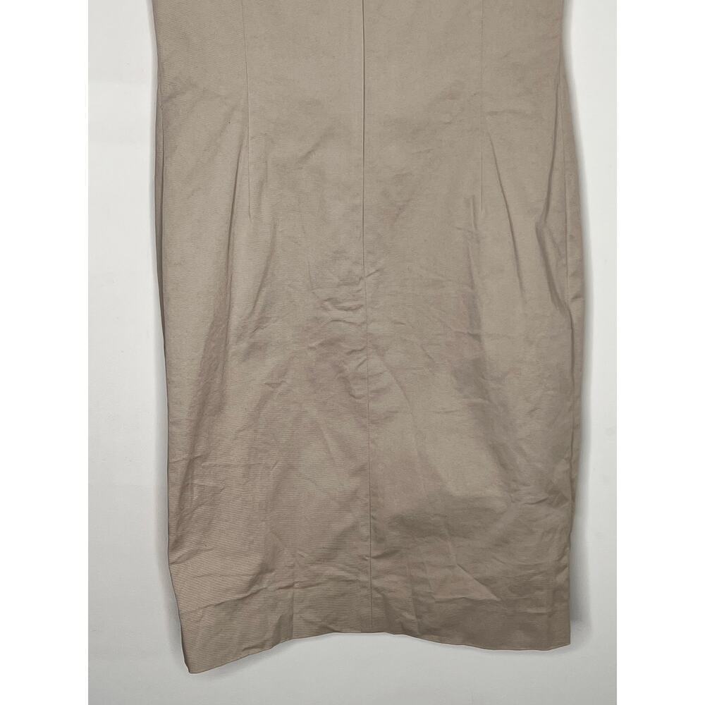 Red Valentino Bow Trim Sleeveless Knee Length Shift Dress Women's Size 44 - Picture 10 of 11